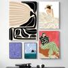 1 шт. Абстрактные линии фигуры девушки Софии Линд постер HD постеры для дома комнаты бара кафе декор искусство настенная живопись картина