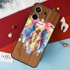 Natural Bamboo Wood Pattern Print Case For Xiaomi Redmi Note 12 11 10 9 8 13 Pro Plus 12S 11S 10S 9S 10A 9C 10C 12C 13C Cover