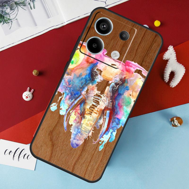 Natural Bamboo Wood Pattern Print Case For Xiaomi Redmi Note 12 11 10 9 8 13 Pro Plus 12S 11S 10S 9S 10A 9C 10C 12C 13C Cover