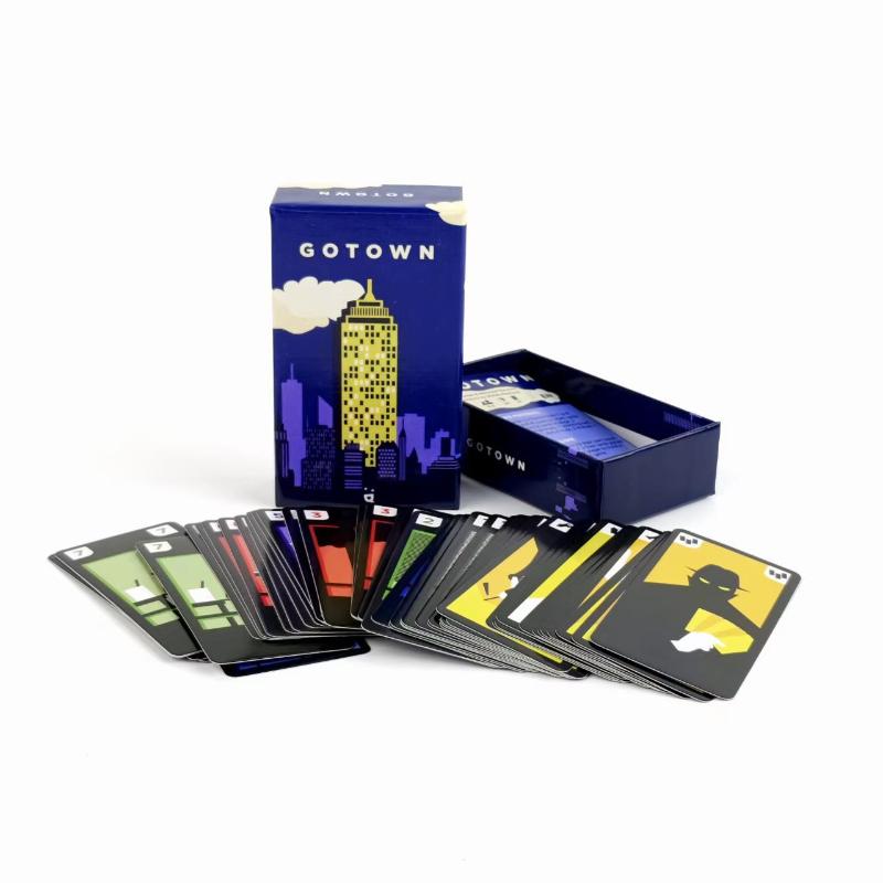 1 Набор Семейная Головоломка Веселые Игрушки Gotown Карточная Игра Портативная Для Взрослых Пары Досуг Вечеринка Игра Для 2-4 Игроков 20 Минут Время Игры
