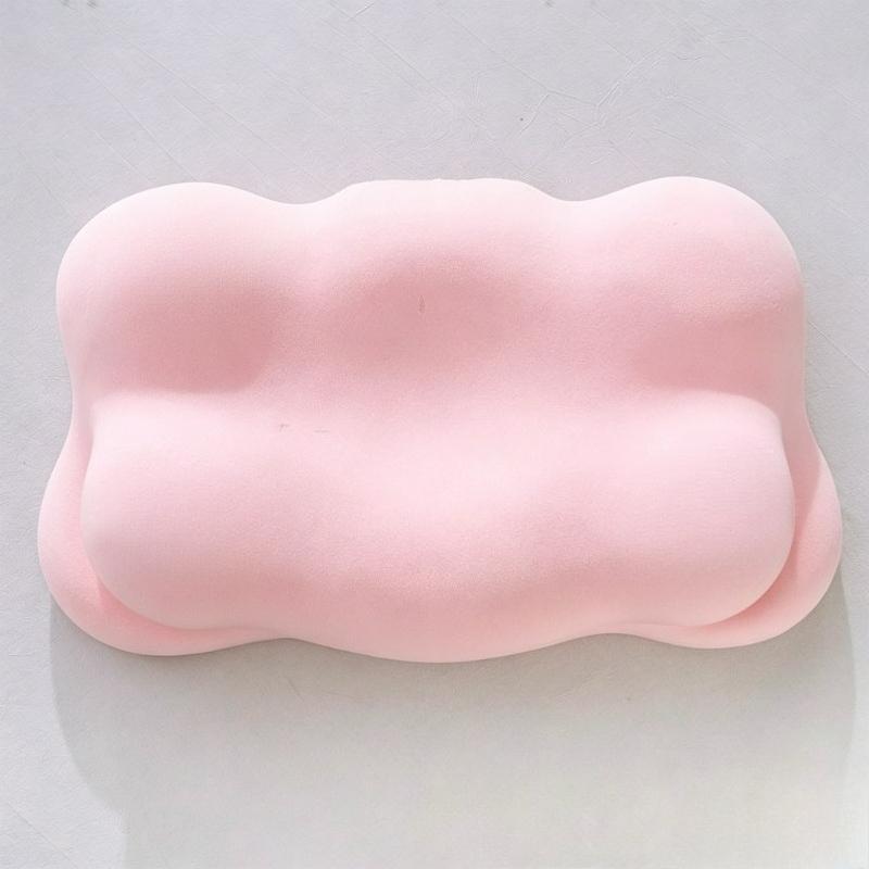 Ортопедическая подушка из пены с эффектом памяти Ergonomic Sleep Cloud для облегчения боли в шее и плечах, подходит для тех, кто спит на спине и животе.