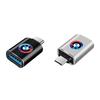 Автомобильная наклейка USB 3.0 Type-C Адаптер данных Type C 10A OTG USB C Папа на USB Для BMW E36 E46 E90 E60 E39 F30 F10 F20 E70 E53 G30 E91
