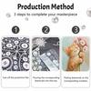 Милый кот жемчужная живопись ручная работа DIY жемчужная арт-живопись наклейки домашний декор подарки
