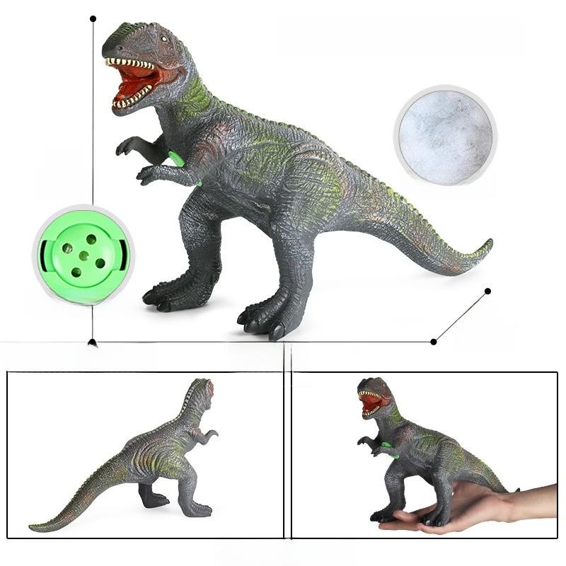 Dinosaur Model Realistic Toy Press Activated Roar Childrens Gift Educational
