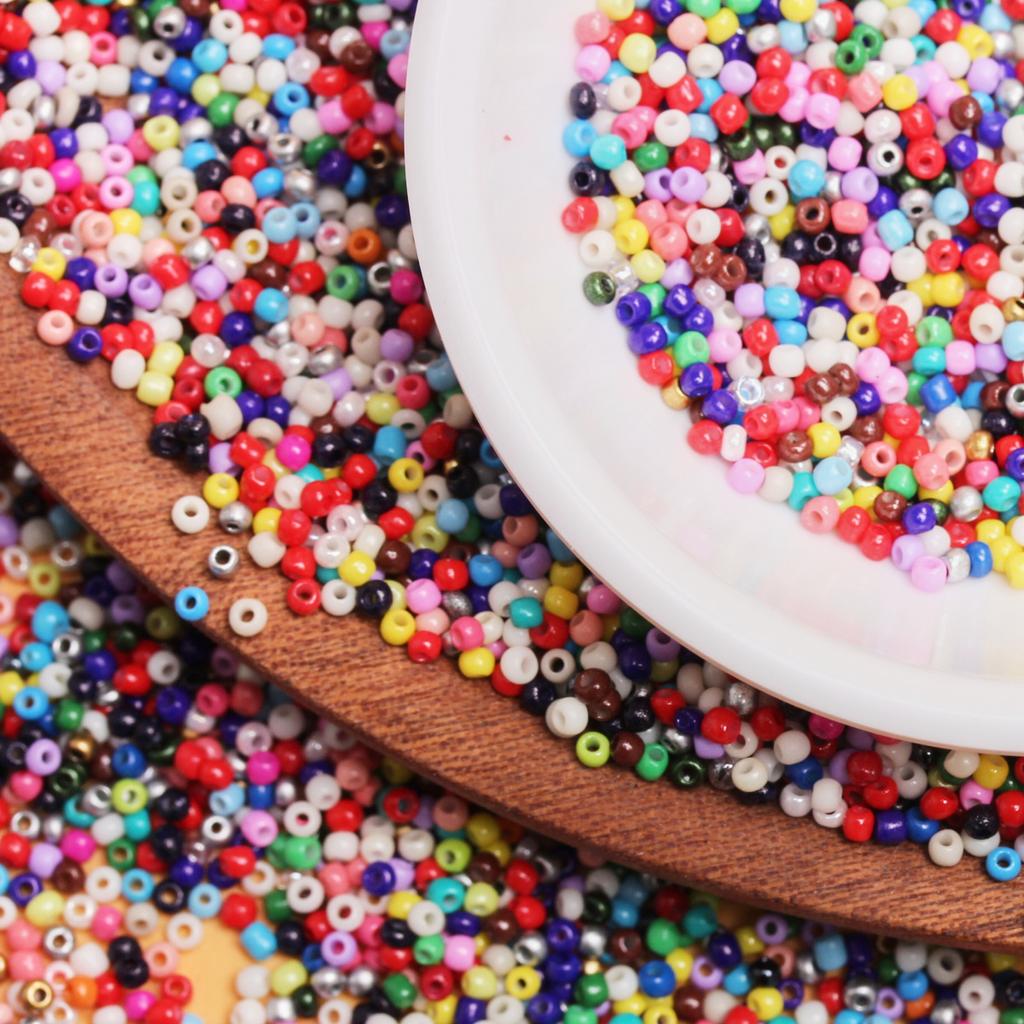 Креативный браслет-ожерелье Чешское стекло Шарм Мини для изготовления ювелирных изделий Фурнитура 2 мм Бисер Аксессуары Бусины-разделители DIY для изготовления 1000 шт./лот