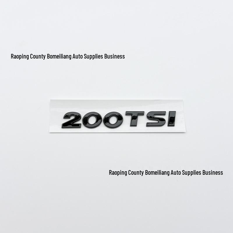 Volkswagen Sagitar 08-22 Черный 280TSI Набор задней эмблемы и наклейки с буквами