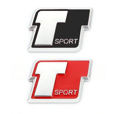 Автомобильная наклейка T спортивные наклейки эмблема значок задний багажник наклейки для RAV4 Corolla Prado Tundra Highlander Hiace Venza Camry