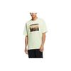 Adidas Neo Photo Print Sports Logo Tee Unisex Tops Acid-Green HC9745