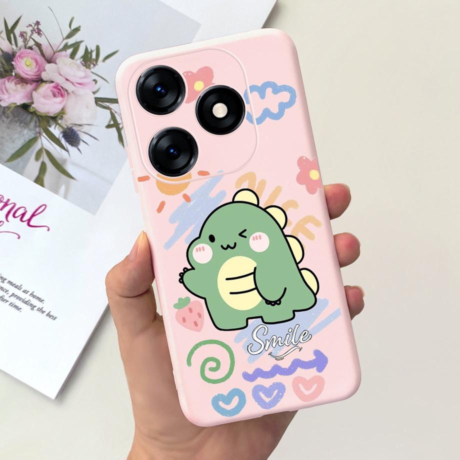 Чехол для Tecno Spark 10C KI5k KI5m Tecno Spark 10 Pro Spark10 Задняя крышка Ударопрочный Жидкий силикон Чехол Астронавт Динозавр