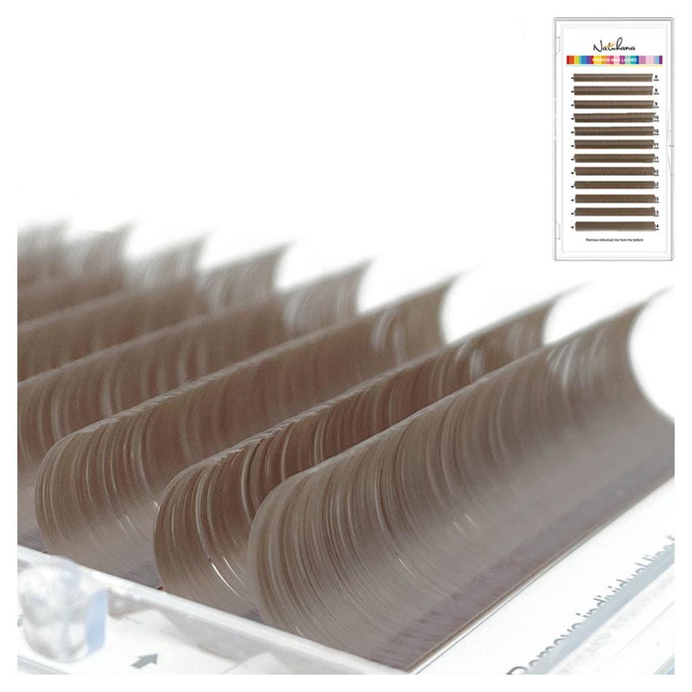 Caramel Colored Caramel Colored Lashes Mink Individual Eyelashes False Eyelashes Lashes Extension