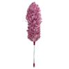 Nihon Clean Tech Fluffy Duster, Pink, 25cm Diameter, 57cm Total Length, Anti-Static, For Office and Home Use, Dust Removal, Washable