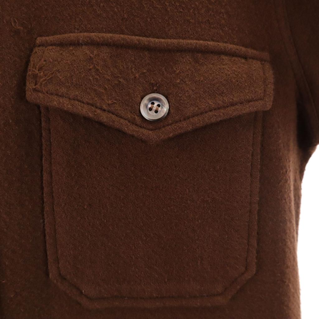 PAUL SMITH COLLECTION сделано в Японии Эластичная рубашка с длинным рукавом M Коричневая Мужская Б/у