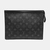 [Pre-Owned] Louis Vuitton Pochette Voyage MM 'Black Monogram Eclipse Canvas' - Very Good #17QQEQ0