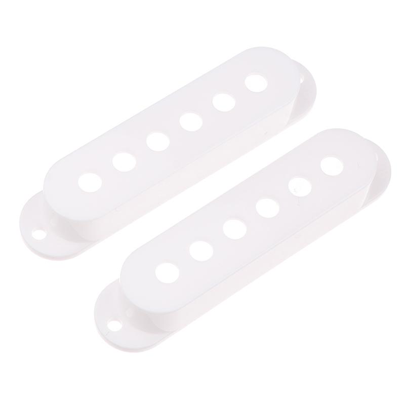 2Pcs 48/50/52Mm Guitar Multi Color Plastic Single Coil Pickup Covers Electric Guitar Pickup Lid/Shell/Top Guitar Parts