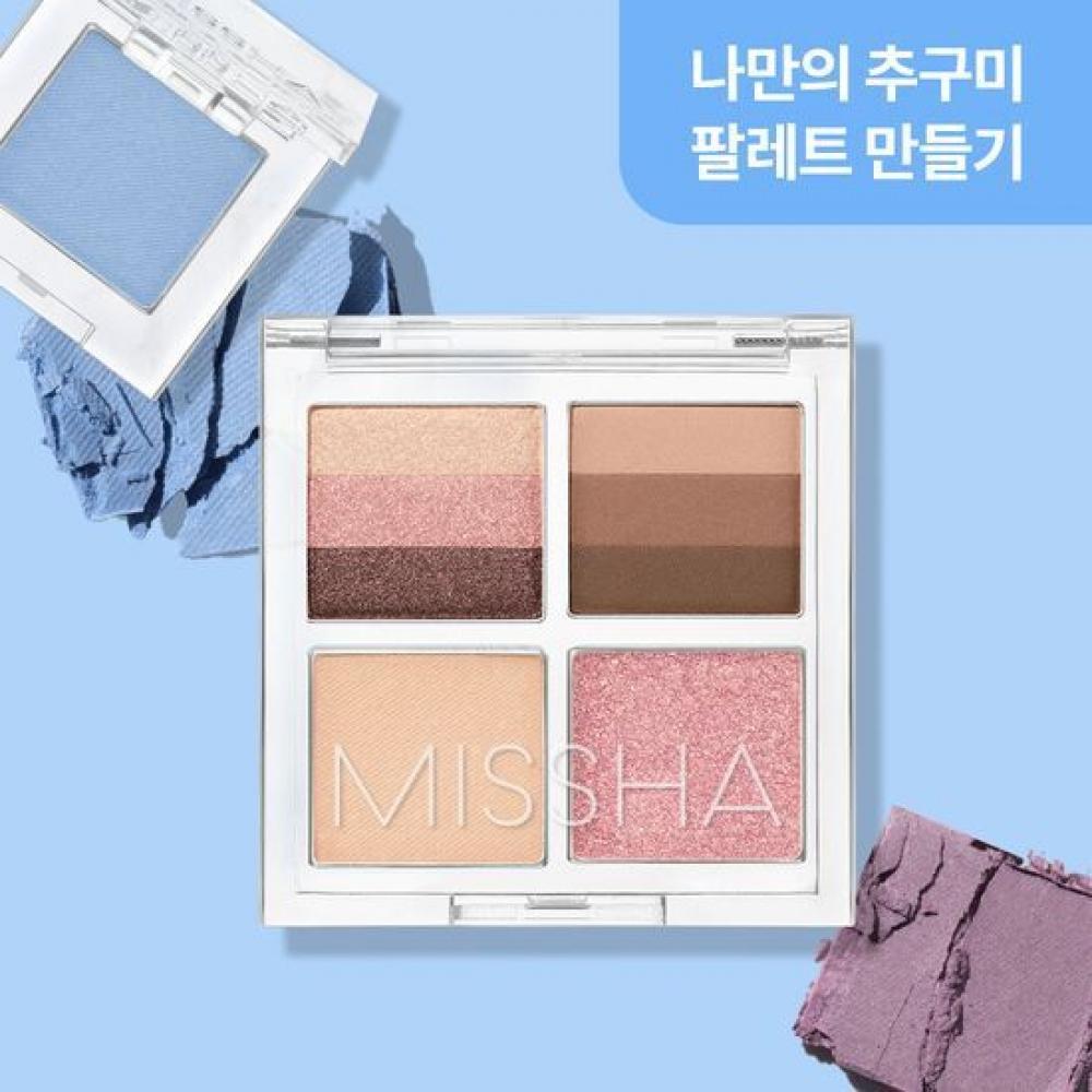 MISSHA [новый эксклюзивный цвет] Missha Modern Triple Glitter Prism Air Container 50 цветов Нет. 6 Марсала Красный