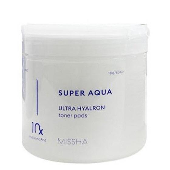 MISSHA Тонер-подушечки Super Aqua Ultra Hyalron 180 г (90pcs)