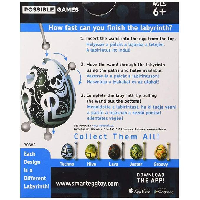 Цельные яйца-лабиринт, пасхальное яйцо, умное яйцо, лабиринт, разблокировка, головоломка, лабиринт, шар, воображение, развивающие игрушки для детей