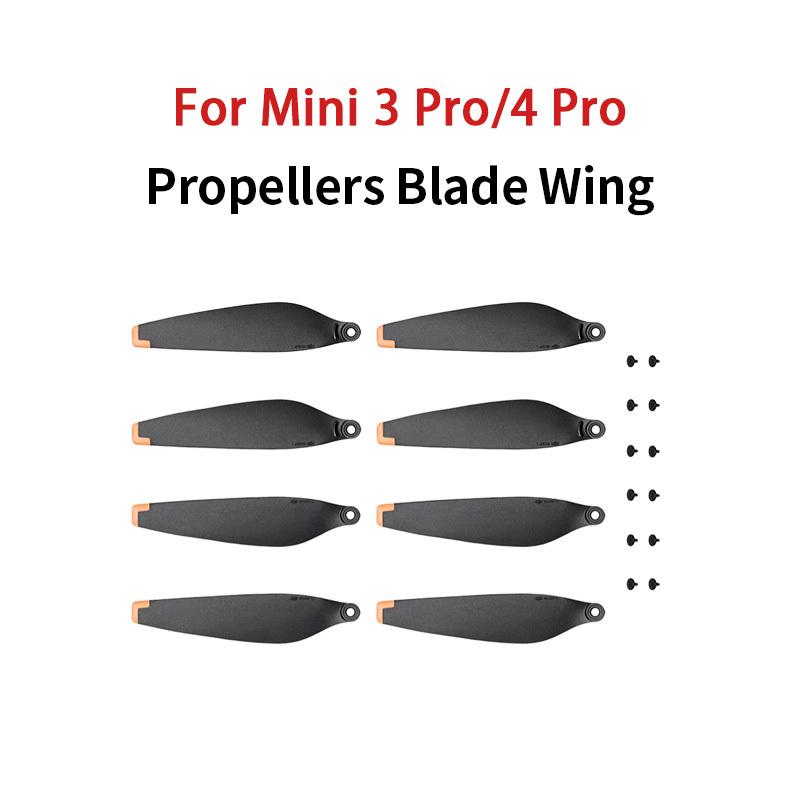 8Pcs For Mini 3 Pro/ 4 Pro Propellers Blade Wing Replacement Blades Spare Parts Accessories