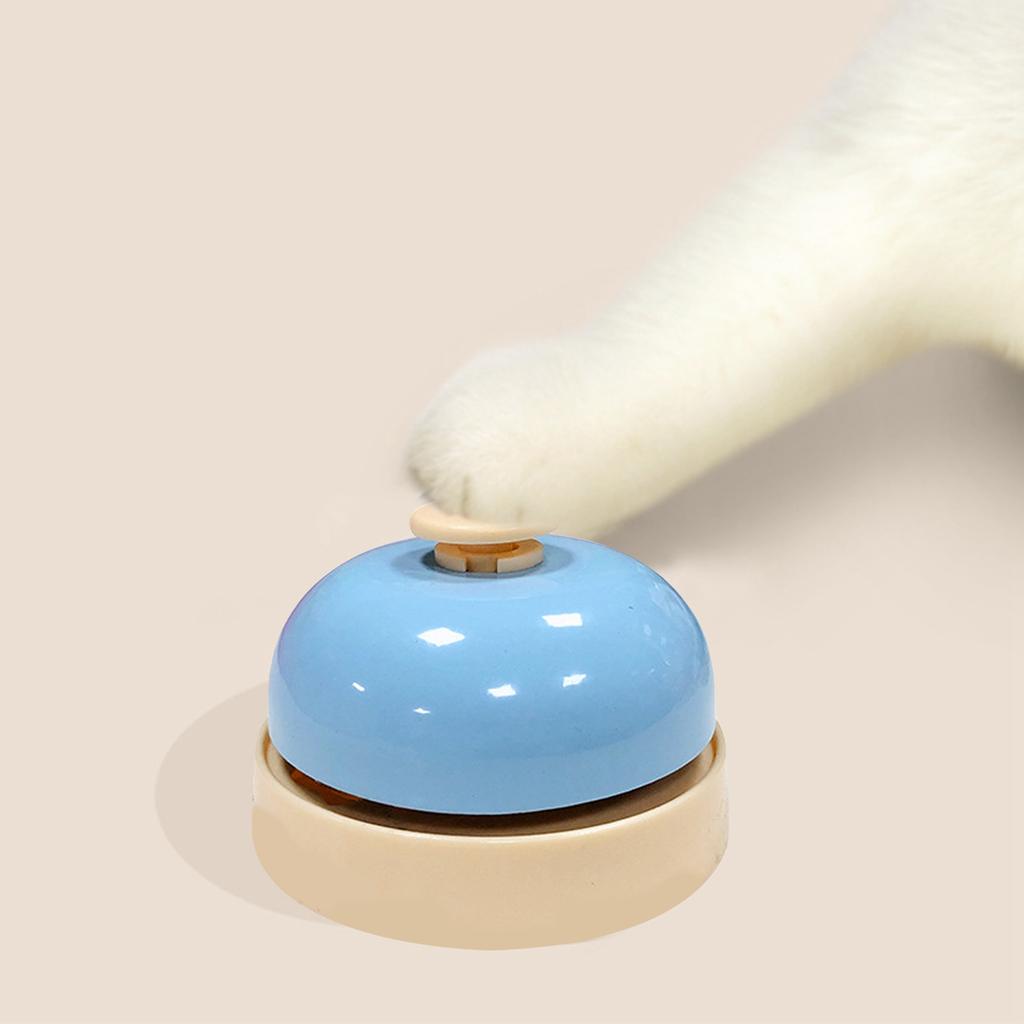 Pet Call Bell Sensitive Buttons Metal Dog Training Called Dinner Bell for Pet Toys