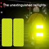 10 Pcs Reflective Stickers High Visibility Reflective Tape Waterproof Safety Warning Tape for Car Trailer Truck Bike Motorcycle