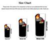 Streetwear Flame Graphic Irregular Long Rug Anti Slip Soft Floor Mat For Bedroom Music Room Bar Decor