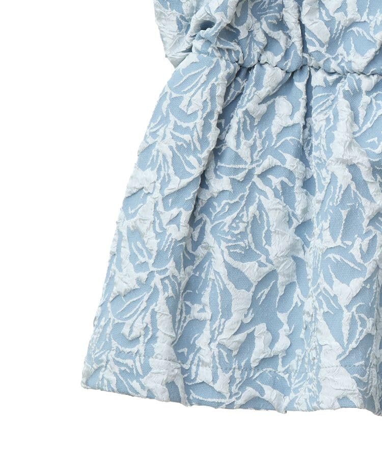 Музыкальный свитер-жилет жаккардовый бюстье для синего [Земля и экология] женского,