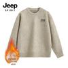 Мужской свитер JEEP SPIRIT с круглым вырезом и подкладкой из плотного флиса