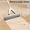 Портативная настольная домашняя швабра Легкая установка Вискозный хлопок Швабра для влажной и сухой уборки с ручкой из нержавеющей стали Аксессуар для уборки
