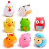 Munchkin Animal Farm Water Gun Play 8P Set, Mixed Colors, Korean Popular Toys