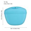 Portable Silicone Storage Bag for Dog Treats, Instant Dog Training Bag, Outdoor Puppy Candy Dispenser, Food Reward Pouch, Pet Accessories
