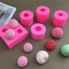 3D силиконовые формы "Личи" высшего качества для мастики, мыла, свечей, клубники, манго, восковых расплавов, ягод, шоколада, конфет