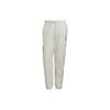 Outdoor Thermal Tapered Fit Knitted Sports Pants Unisex Bottoms White GQ3681