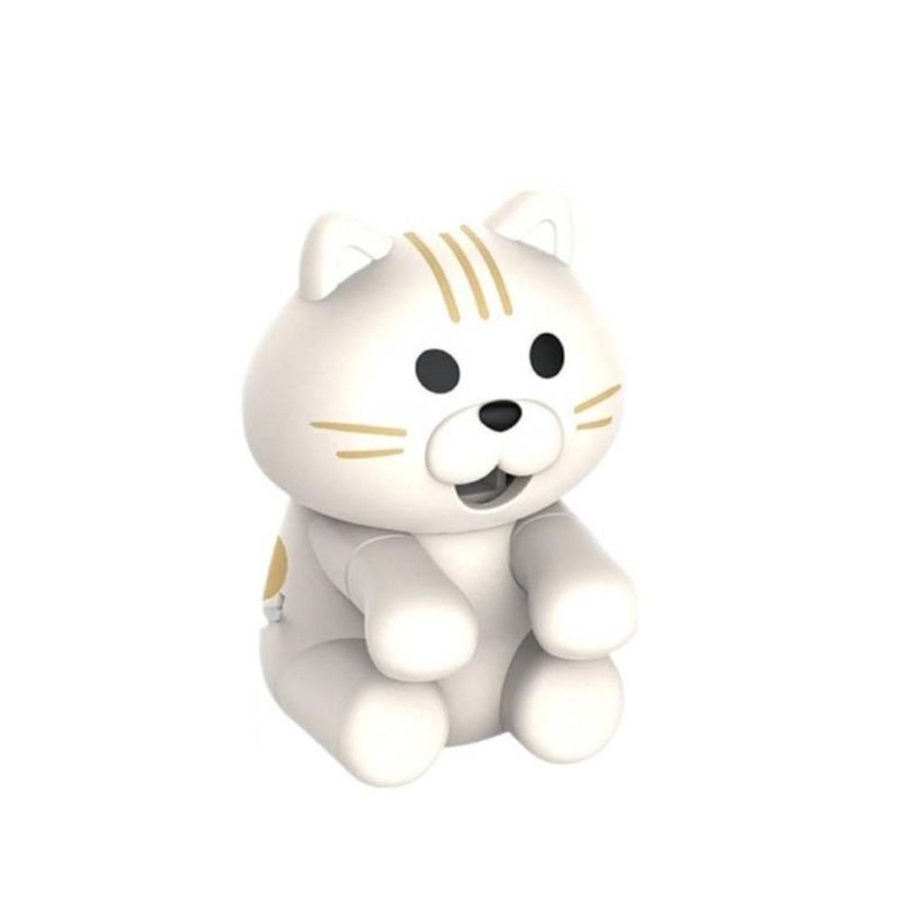 USB Rechargeable Green Dinosaur Fans Coffee Chiller Kitten Handheld Fan for Office Home