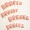 Removable Short Solid Color Wearable Nail Tips