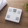Tanita Body Composition Meter Automatic Recognition Easy Measurement with Riding Pita Function White FS-400-WH