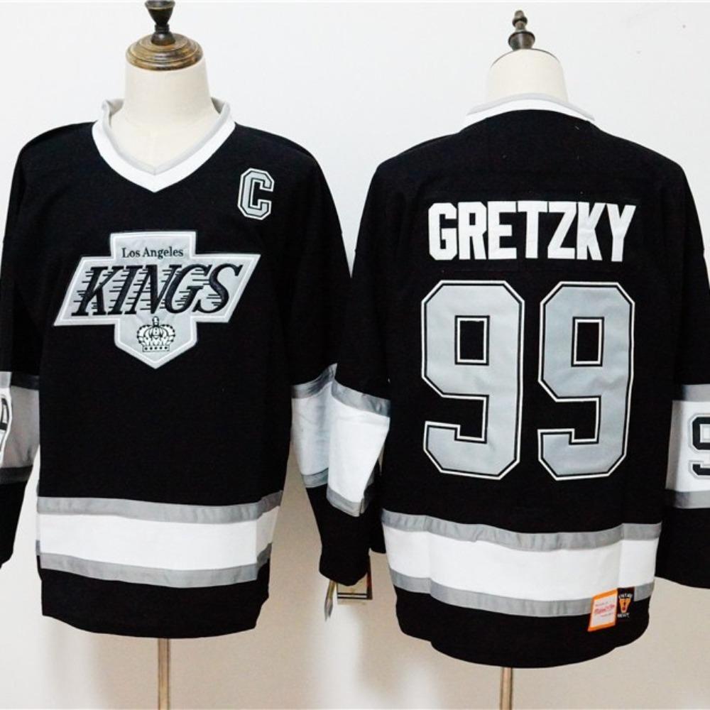Мужская черная майка Уэйна Гретцки LA Kings 1992/93 Power Play Player, размер 99, NHL, с длинным рукавом, быстросохнущие топы с 3D-принтом
