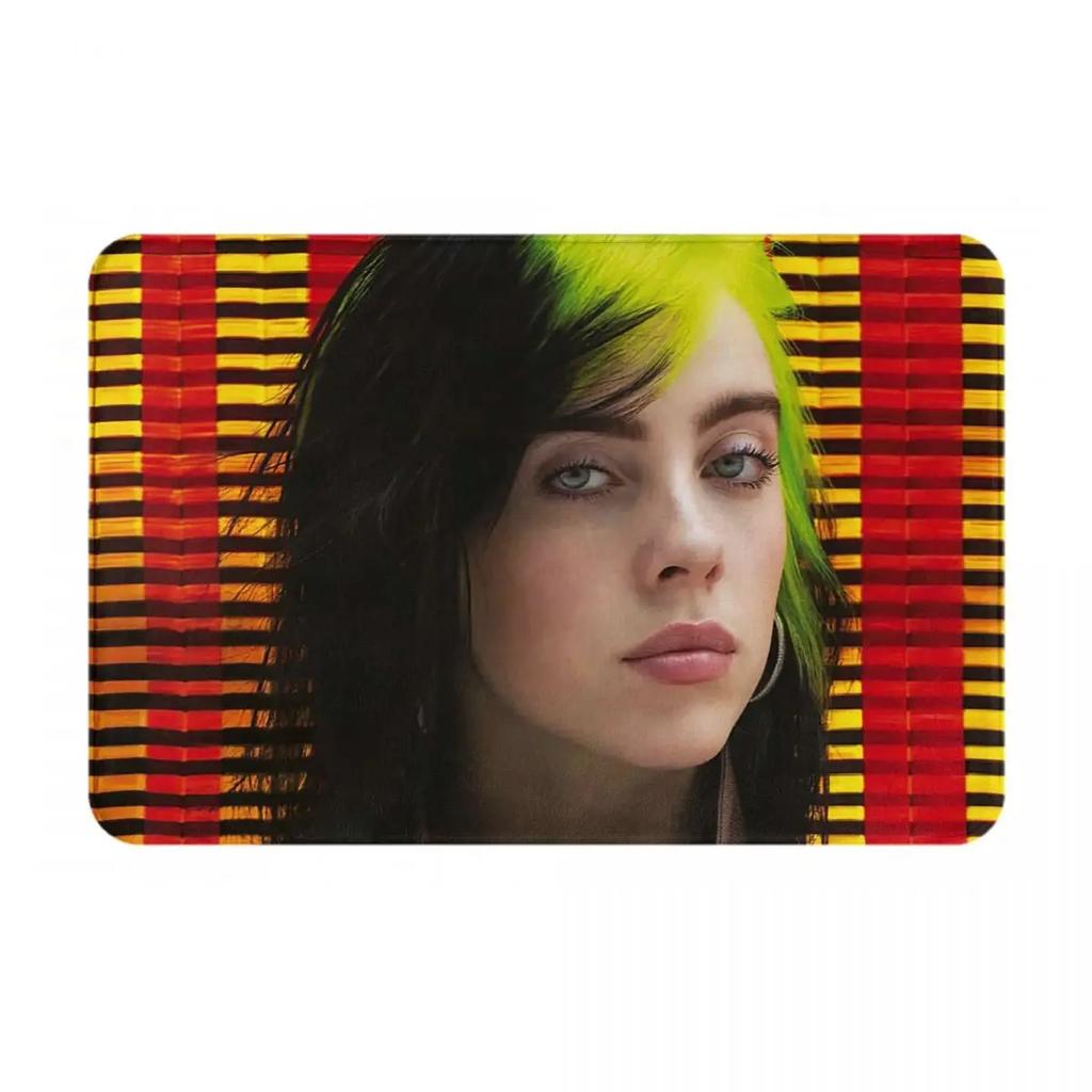 Billie Eilish Doormat Durable Carpet Rug Kitchen Entrance Home Floor Mat for Living room Footpad Mats