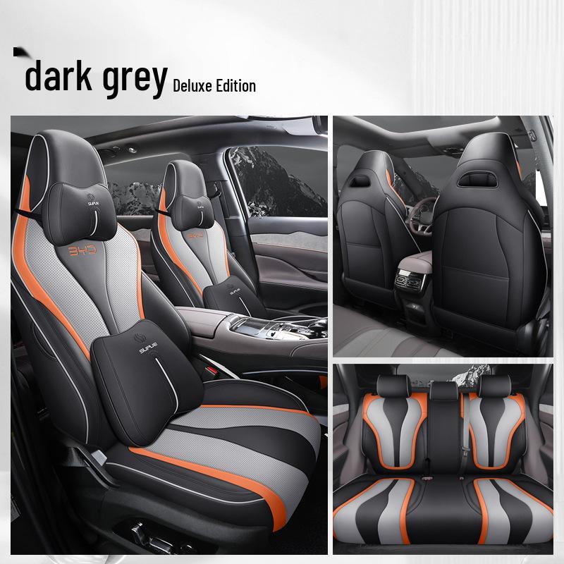 DJGY Всесезонный спортивный кожаный чехол на сиденье для BYD Frigate 07
