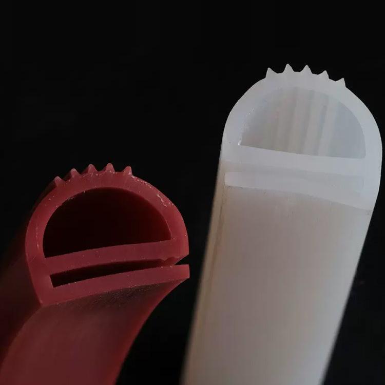 Термостойкая силиконовая резиновая E-лента для уплотнения духовки, доступна в ширине 12-25 мм