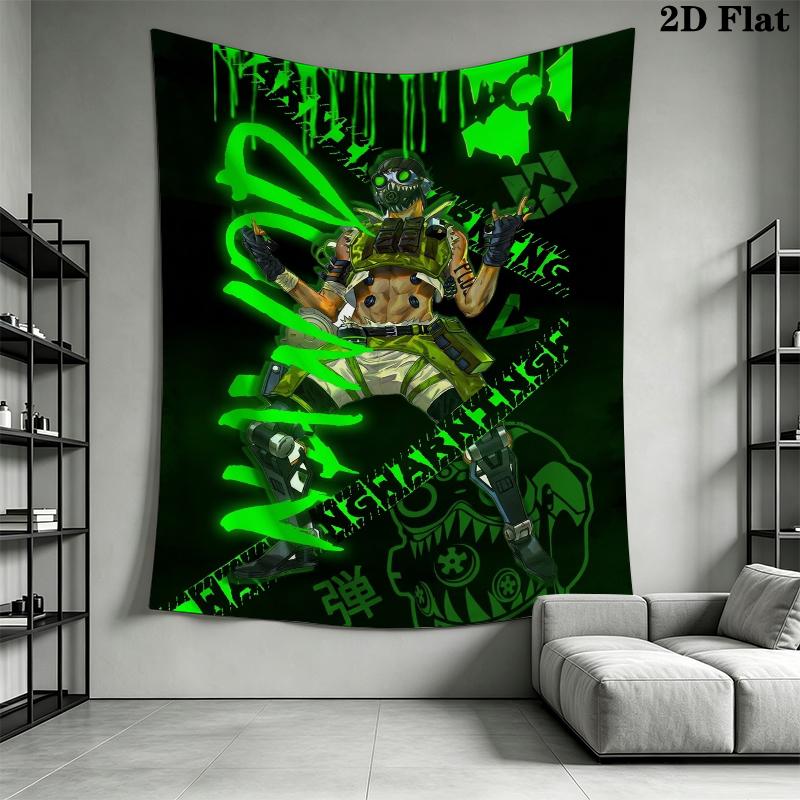 Apex Legends Wall Tapestry Aesthetic Wall Hanging Printed Fabric Blanket Decorative Tapestries for Bedroom Living Room Home Decor