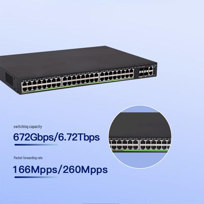 H3C S5130S-52MS-PWR-EI-G Managed PoE Switch