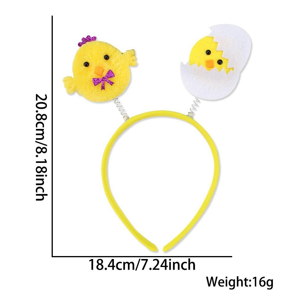 Cartoon Easter Hairband Cute Holiday Decorative Hair Accessories Easter Headband Easter Party