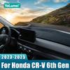 Для Honda CR-V CRV 6-го поколения 2024 2025 MK6 Автомобильная Панель Приборов Защитная Накидка Коврик на Приборную Панель Нескользящий Коврик Аксессуары для Интерьера