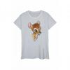 Disney Womens/Ladies Bambi Drawing Cotton T-Shirt