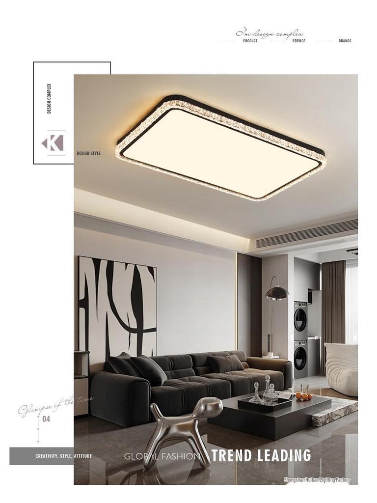 Modern Italian Wave Ceiling Light: High-End Fixture for Living Room & Bedroom