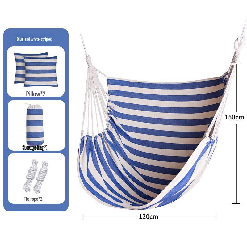 Versatile Hanging Chair for Dorms, Hammocks, and Courtyards - Indoor/Outdoor Swing