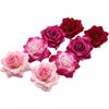 10PCS High Quality Artificial Flowers Scrapbooking Silk Roses Heads Diy Flowers Wreaths for Home Decoration Accessories Wedding