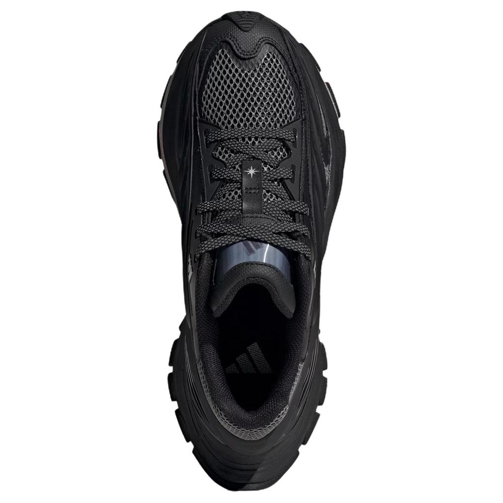 adidas XLG Коллекция MTW Износостойкая Низкий верх Резиновая подошва Повседневные Кроссовки для бега Унисекс Черные Кроссовки JS5006