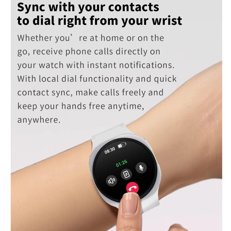 2026 Новые Часы 8 Мини NFC Bluetooth Звонки Умные Мужские Женские GPS Отслеживание Движения Голосовой Помощник ИИ Спорт Пульс Мониторинг Здоровья AMOLED HD Экран Умные Часы