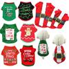 Funny Cosplay Puppy Christmas Vest Pet Party Clothes Dog Sweatshirts Halloween Costume